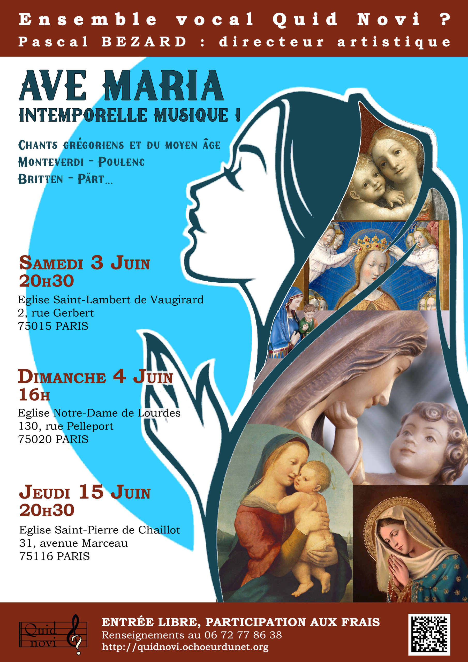 Ave Maria Intemporelle Musique à St Pierre de Chaillot